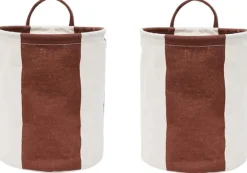 Hot OYOY Kara Opbevaringskurv 2 stk. H22 cm, Nutmeg