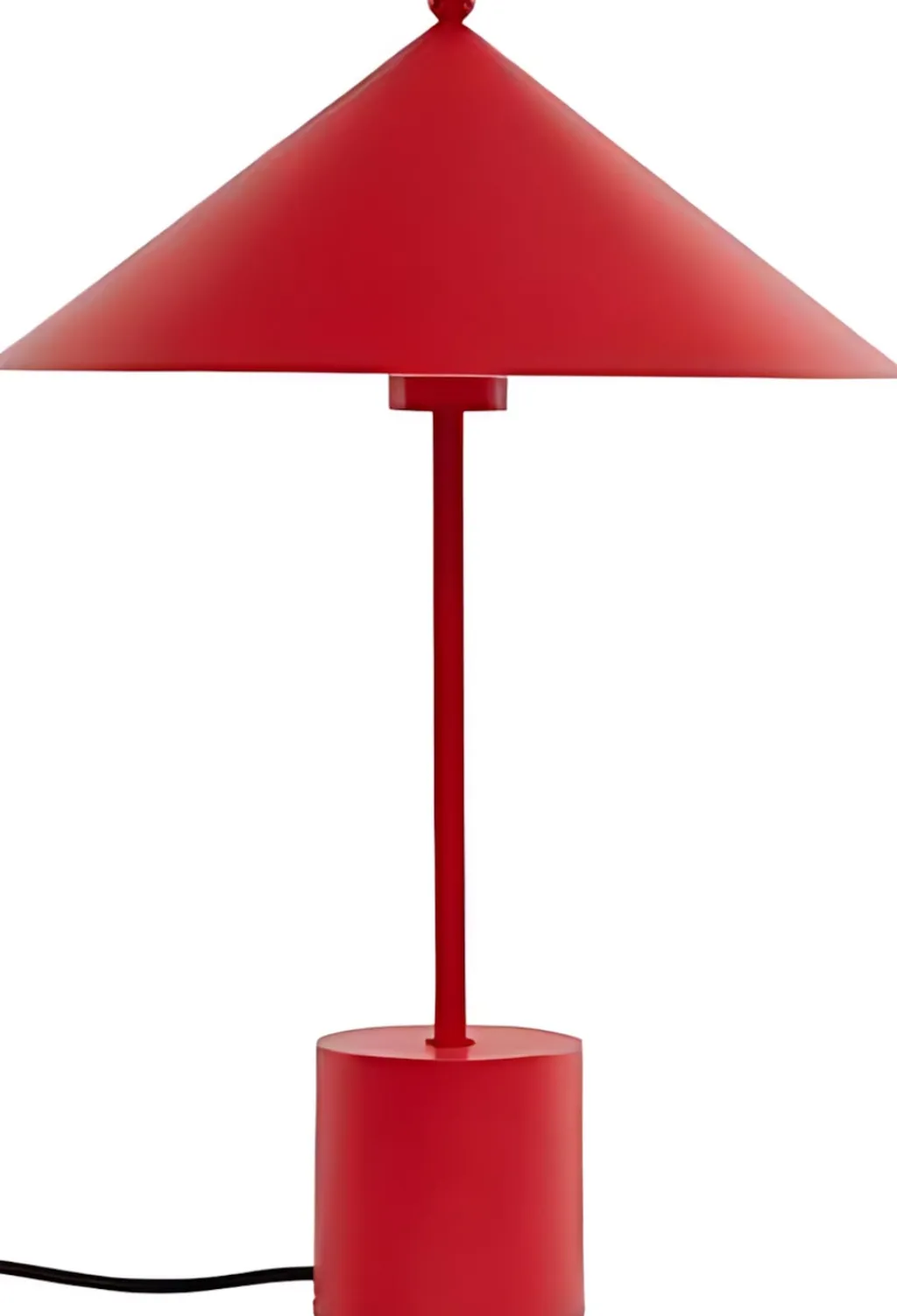 Discount Kasa Bordlampe H50 cm, Cherry Red Bordlamper