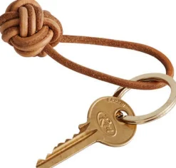 Outlet Knot Nøglering, Læder Nøgleringe Og Kortholdere