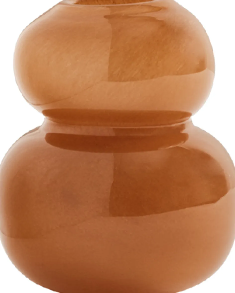 OYOY Lasi Vase H12,5 cm, Nutmeg