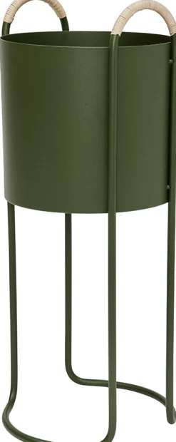 OYOY Stue|Urtepotter Og Krukker > Maki Plantekasse H55 cm, Olive