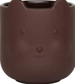 Clearance OYOY Mini Bear Krukke H9 cm, Brun