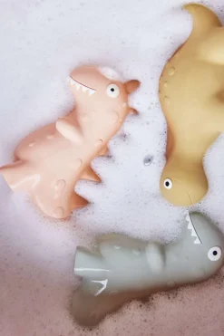 Børn OYOY Mini Vand- Og Badelegetøj > Bidedyr Bara Dino, Rose