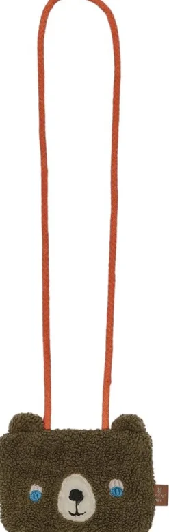 New Darling Bear Taske 14x17 cm, Brun Børn Tasker Og Muleposer|Opbevaring Til Børneværelset