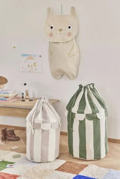 Børn OYOY Mini Børneværelse|Interiør Til Børneværelset > Darling Rabbit Vægopbevaring 40x82 cm, Clay