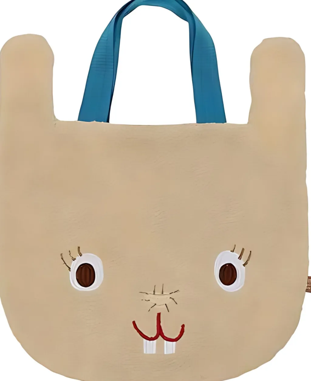 Outlet Darling Rabbit Mulepose 40x32 cm, Clay/Blå Børn Tasker Og Muleposer|Opbevaring Til Børneværelset