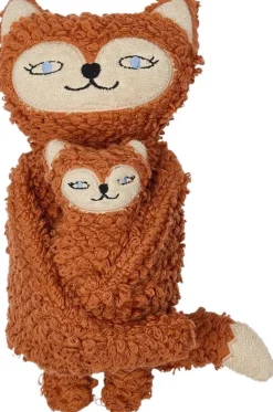 Clearance OYOY Mini Frida & Baby Felix Fox 31 cm, Caramel