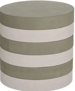 Outlet Iro Skammel Stabelbar 28 cm, Olive/Clay Børn Stole|Møbler Til Børneværelset