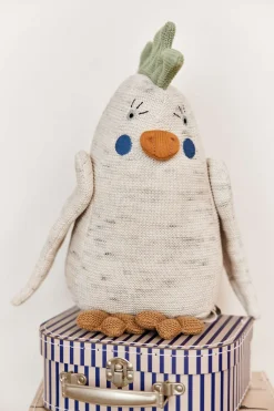 Discount Kai Parakit-bamse 31 cm, Offwhite/Light Mint Børn Tøjdyr Og Nusseklude
