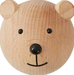 Best OYOY Mini Knage Bamse 4,5 cm, Bøg
