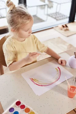 Sale Kreativitetsmåtte Konfetti 44x64 cm, Offwhite Børn Køkken- Og Rolleleg