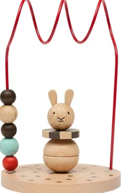 Hot OYOY Mini Kugleramme Cirkuskanin H23 cm, Cherry Red