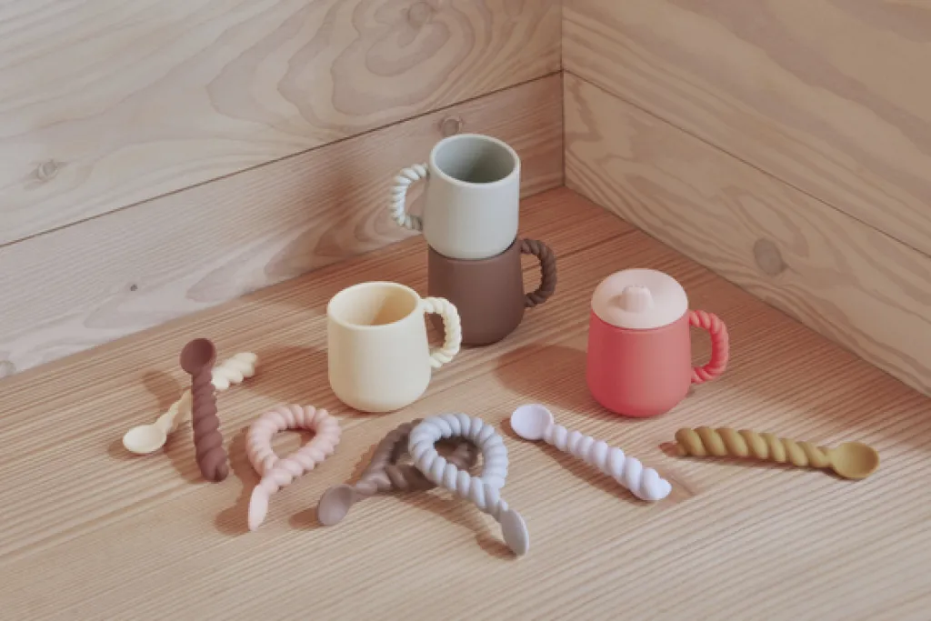 Clearance Låg til Kappu- og Mellow-kop 2 stk Ø6,5 cm, Børn Børneglas Og Kopper|Børneglas Og Kopper