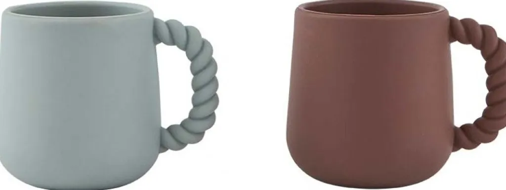 Børn OYOY Mini Børneglas Og Kopper|Børnespisesæt > Mellow Kop 2 stk. 22 cl,