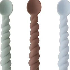 Børn OYOY Mini Børnebestik > Mellow Ske 3 stk, Dusty Green