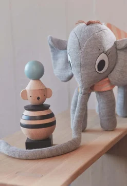 Hot OYOY Mini Ramboline Elefant H36 cm, Grå