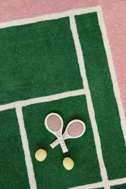 Børn OYOY Mini Legetæpper Og Tumlemåtter|Tæpper Og Måtter > Tennis Tæppe 80x150 cm,
