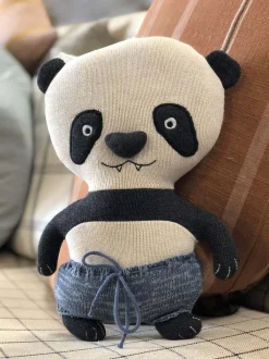 Discount Tøjdyr Pandabjørn Ling Ling 32 cm, Multi Børn Tøjdyr Og Nusseklude
