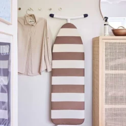 Hot OYOY Toppu Strygebrætsbetræk 48x130 cm, Brown, Offwhite
