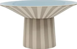OYOY Toppu Centerpiece ?30 cm, Clay/Ice Blue