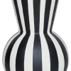 New Toppu Vase H28 cm, Hvid/Sort Stue|Vaser