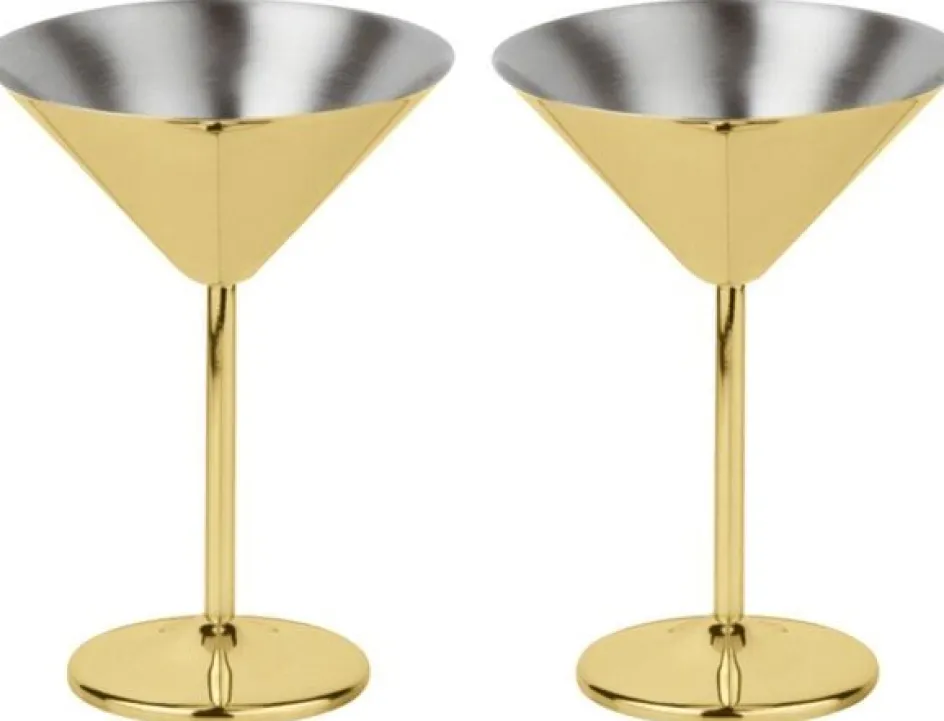 Best Paderno Martiniglas 2 stk. 20 cl, Guld
