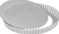Best Patisse Silvertop Tærteform m. Løs Bund Ø24 cm, Stål