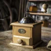 Peugeot Drikke Og Brygning > Antique Kaffemølle 21 cm, Bøg