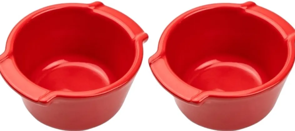 New Peugeot Appolia Ramekin 2 stk. Ø11 cm, Rød