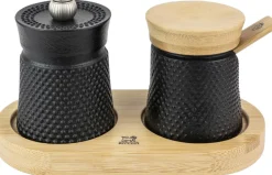 Online Bali Salt- og Peberkværnsæt 8 cm, Sort Salt Og Peber|Salt Og Peber