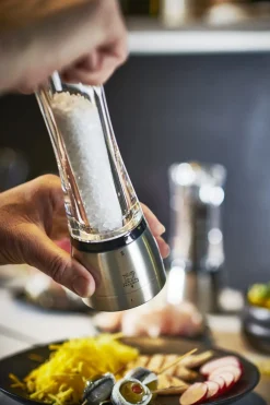 Clearance Daman u'Select Saltkværn 21 cm, Rustfrit Stål Salt Og Peber|Salt Og Peber