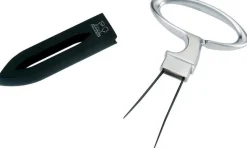 New Mathus Klinge-Proptrækker 12 cm, Sort/Stål Proptrækkere Og Folieskærere