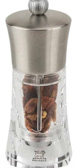 New Peugeot Ouessant Chilipeberkværn 14 cm, Rustfrit Stål