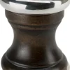 Best Peugeot Palace Saltkværn 10 cm, Chokolade/Sølv