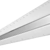 New Philippi AIRPLANE Lineal 24 cm, Blankt Stål