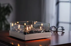 Philippi Olie Og Gel > FIREPLACE Bordpejs , Stål