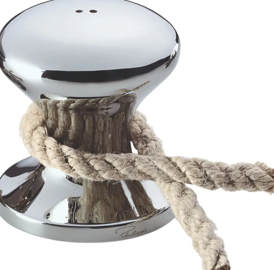Outlet Philippi HAMBURGER Saltbøsse H5 cm, Blank Nikkel