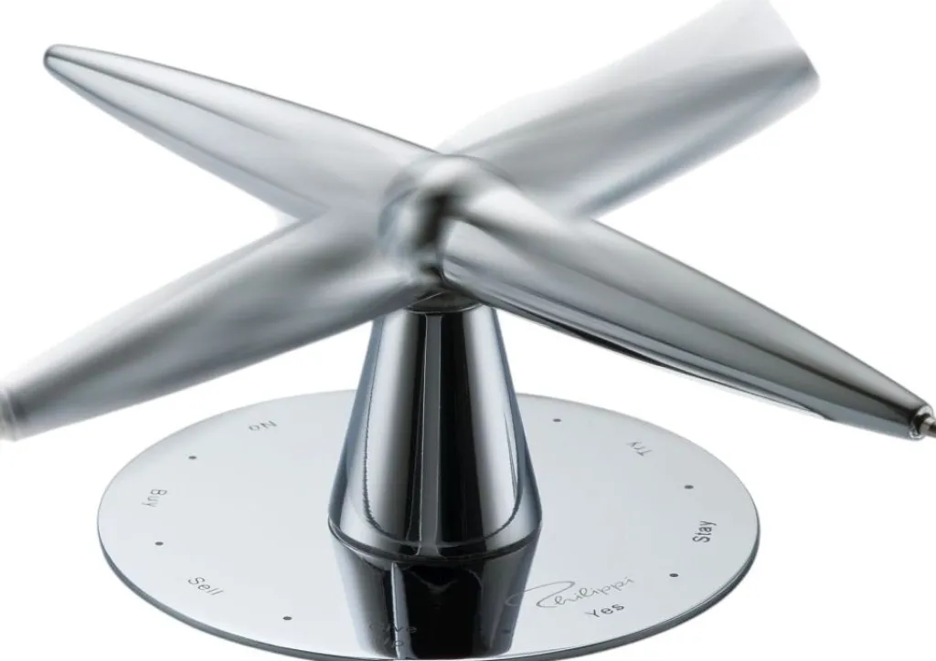 HELICOPTER Kuglepen m. Holder, Blank Kontor