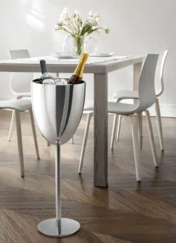 New MONACO Champagnekøler 72 cm, Blankt Stål Champagne- Og Vinkølere
