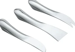 Clearance Philippi WAVE Ostesæt 3 Dele 18 cm, Blank