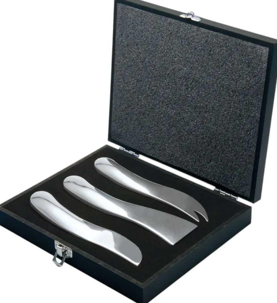 Clearance Philippi WAVE Ostesæt 3 Dele 18 cm, Blank
