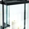 Outlet LUXOR Lanterne H42 cm, Sort Lanterner