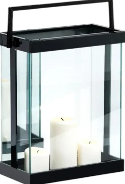 Outlet LUXOR Lanterne H42 cm, Sort Lanterner
