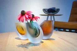 OCCHIO Vase H12 cm, Smoke Grey Stue|Vaser