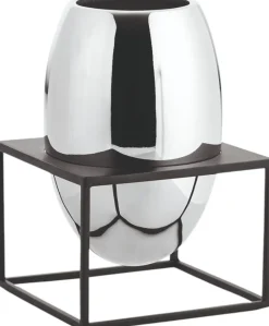 Discount SOLERO Vase H, Blank/Sort Stue|Vaser