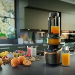 Clearance Philips 7000 Series Flip&Juice Blender 1500W, Sort/Kobber