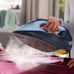 Online Philips 7000 Series HV Dampstrygejern, Lyse-/Mørkeblå