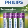 Hot AA-batteri 2500 mAh Genopladelig 4 stk. Batterier