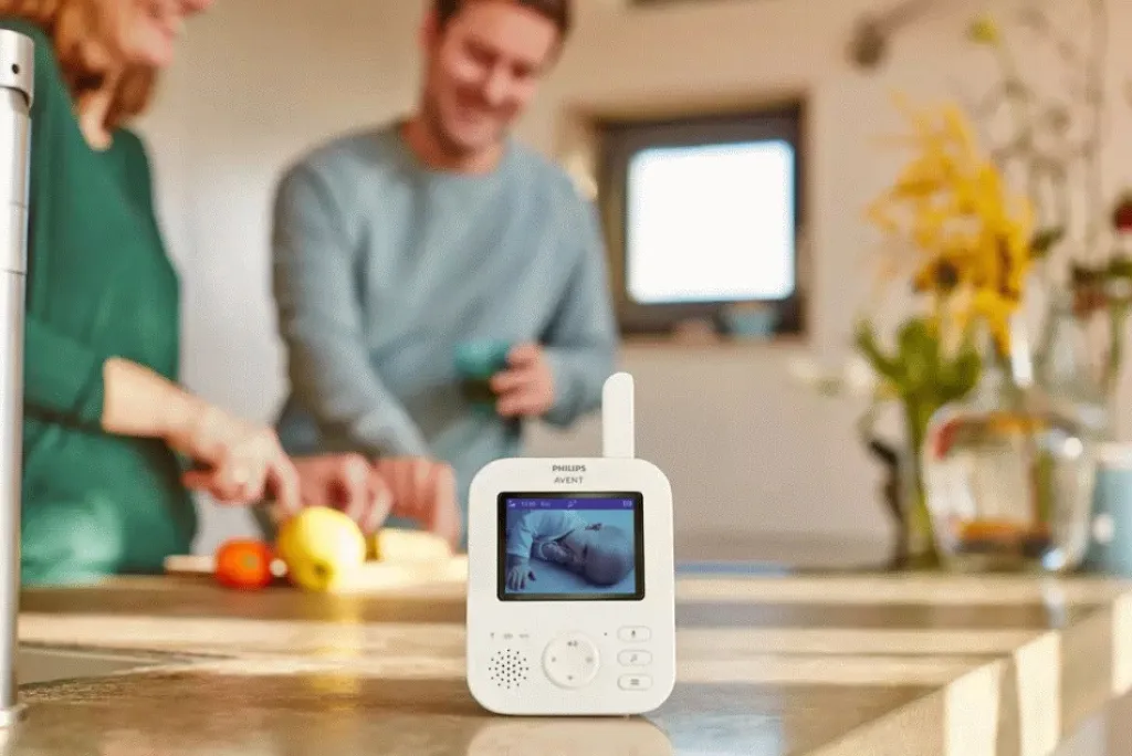 Børn Philips Baby Elektronik > Avent Babyphone Babyalarm, Hvid