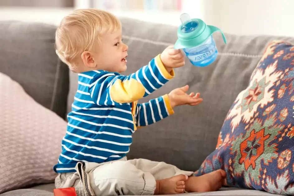 Philips Avent Kop m. Drikketud 200 ml, Blå